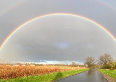 LHT Pole Farm Rainbow photo by Hugh O