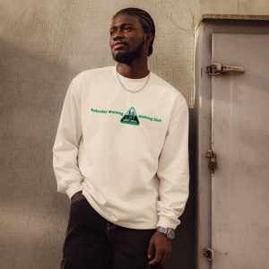 Saturday Morning Walking Club Premium heavyweight long sleeve shirt